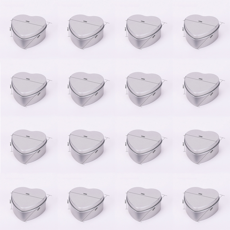 Candle Supplies Glass Jars - Adak mumlar için 16 mum kavanozu