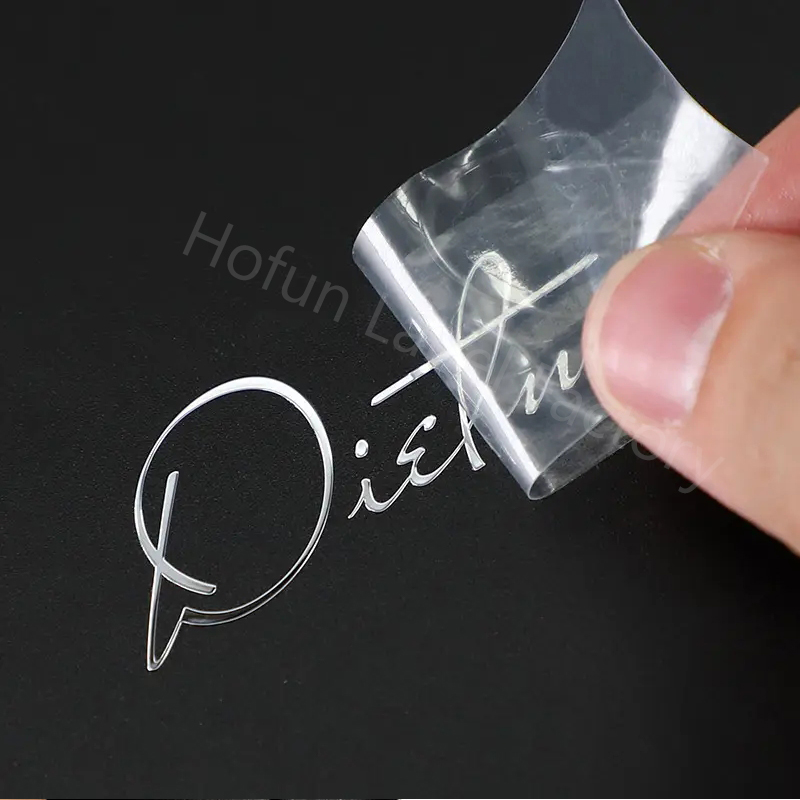 Candle Supplies Glass Jars - Özel 3D gümüş logo altın çıkartması