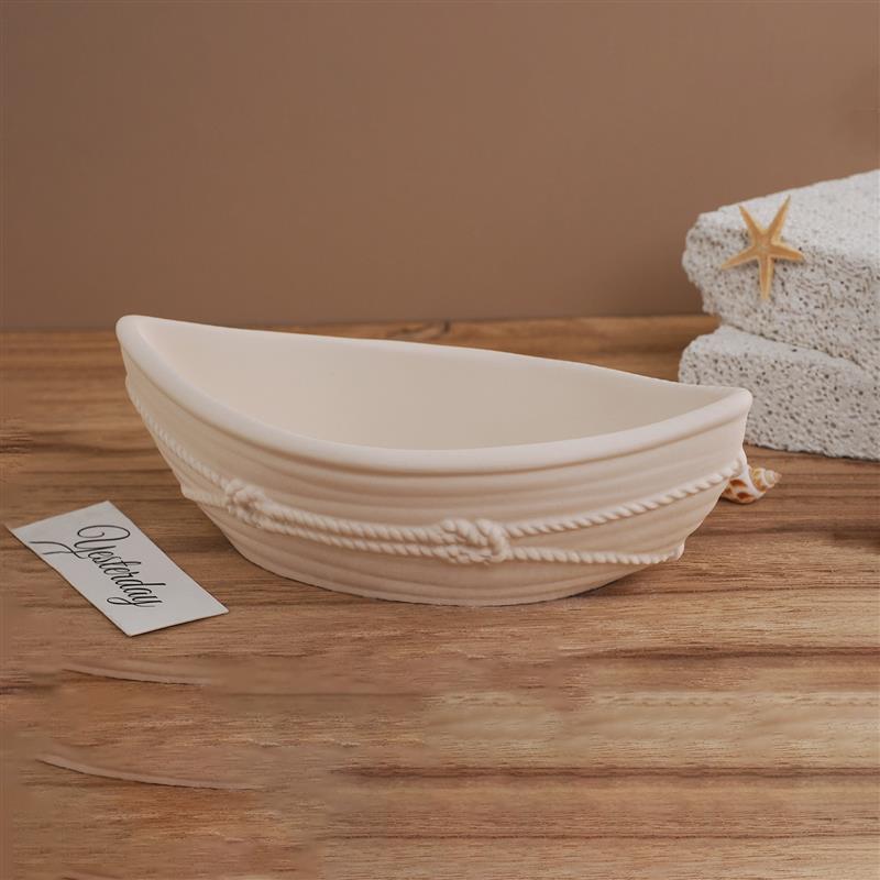 Candle Supplies Jars - Silikon Mum Kabı Kalıbı Oval Kase
