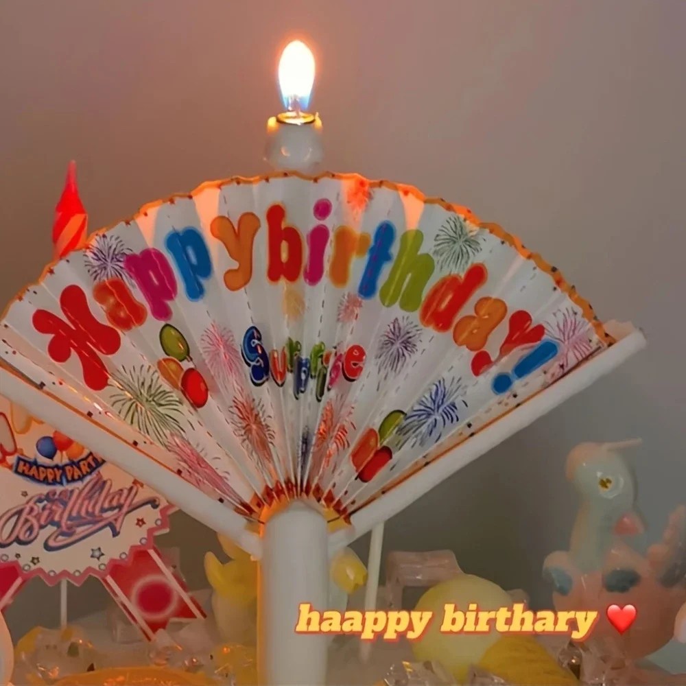 Candle Surprise - Yeni, canlı, çok renkli, otomatik açılan