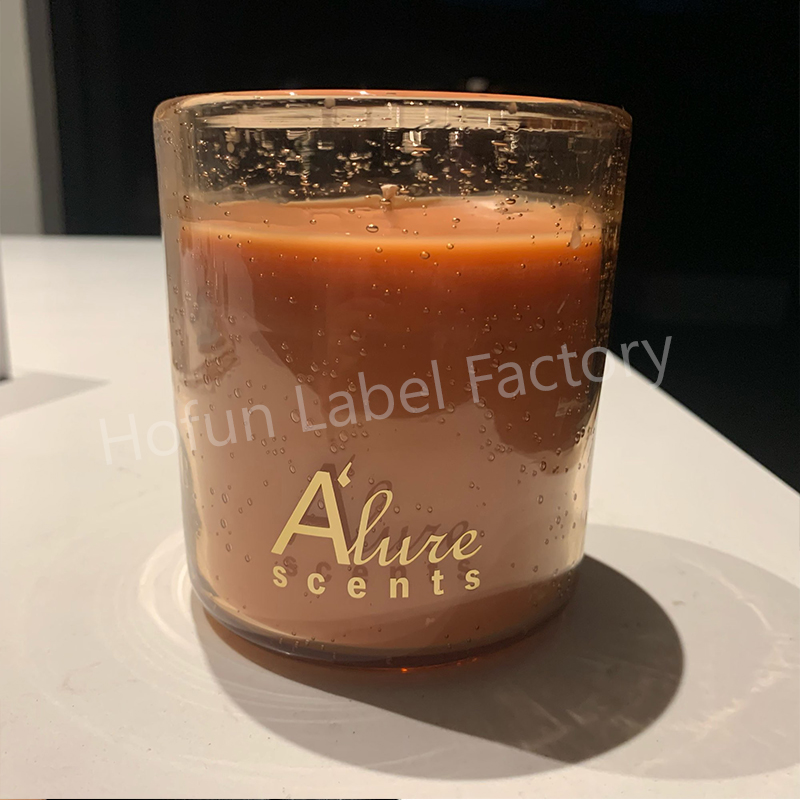 Özel 3D altın logo gümüş çıkar - Candle Supplies Glass Jars incelemesi ve fiyatı