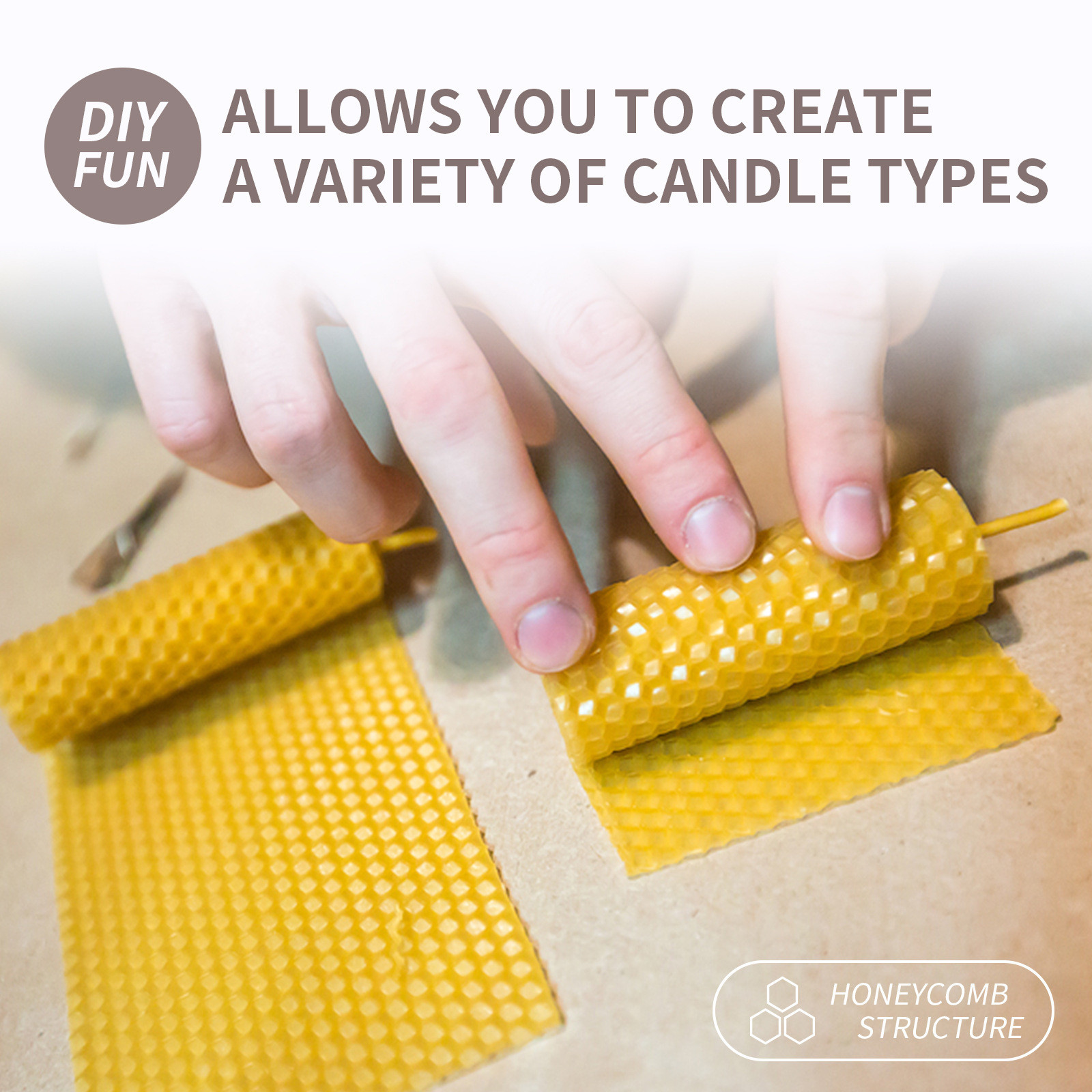 10/20/30 adet Doğal Balmumu Le - Beeswax Sheet Roll incelemesi ve fiyatı