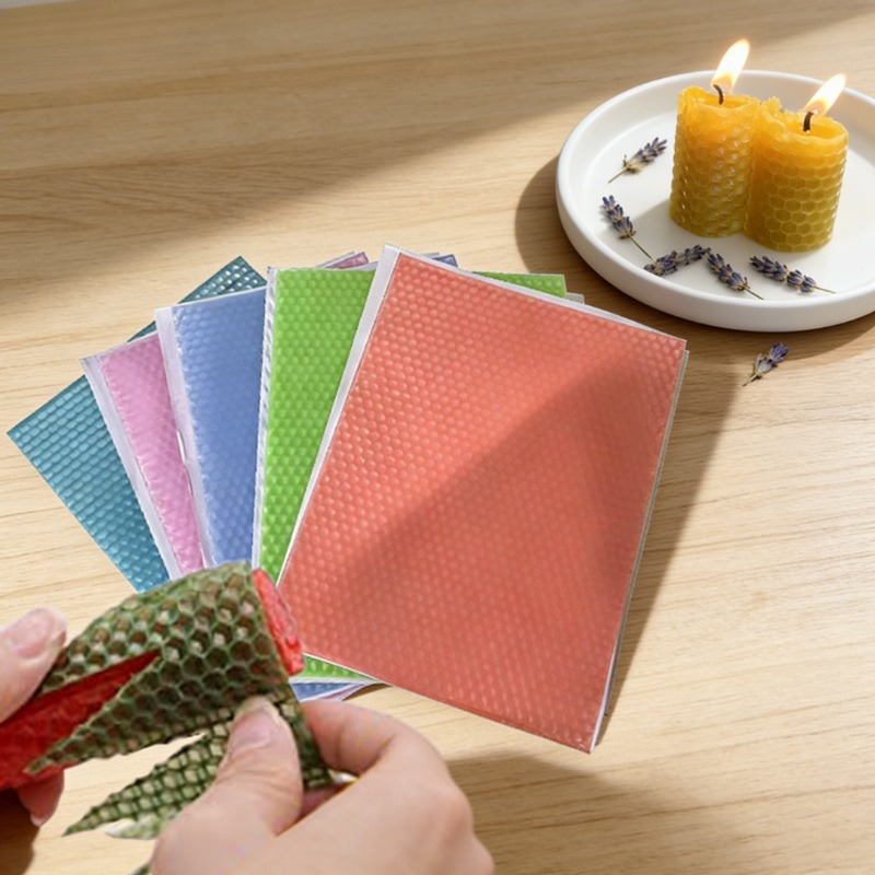 12 adet 15x20 cm Macaron Renk  - Beeswax Sheet Roll incelemesi ve fiyatı