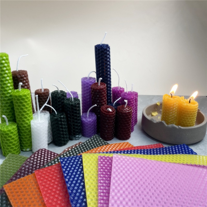 12 adet 15x20 cm Macaron Renk  - Beeswax Sheet Roll incelemesi ve fiyatı