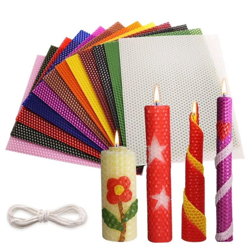 15*20/20x20 CM Renkli Balmumu  - Beeswax Sheet Roll incelemesi ve fiyatı