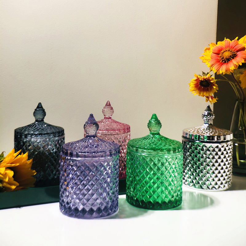 Avrupa Tarzı Kristal Cam sakla - Candle Supplies Glass Jars incelemesi ve fiyatı