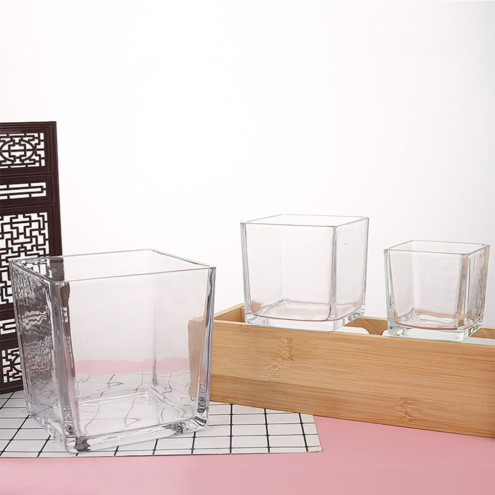 Geometri Kare Şamdan Tütsü Yap - Candle Supplies Glass Jars incelemesi ve fiyatı
